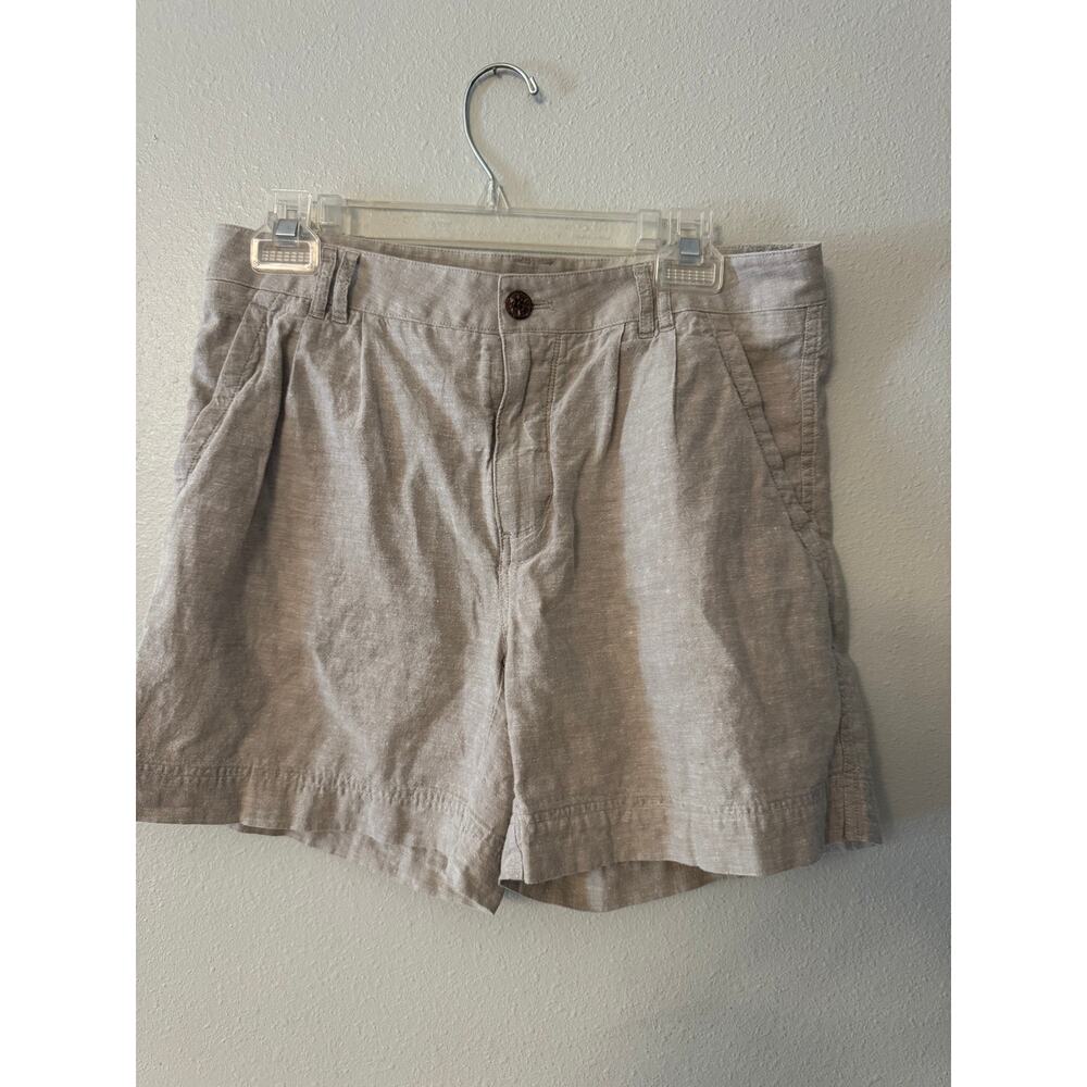 Patagonia tan hemp and cotton blend shorts women's size 6